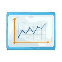 illustration of a Statistics vector