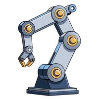 Robotic Arm icon vector