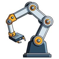 A Sharp Robotic Arm With Dynamic Joints And vector
