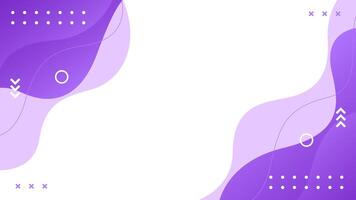 abstract purple background with white and purple geometric shapes vector
