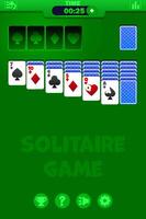 Playing solitaire on green background UI vector