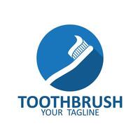 Toothbrush with toothpaste icon vector
