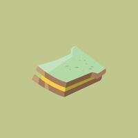 sandwich with cheese design illustration vector