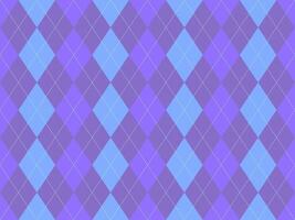 Elegant pastel purple and blue argyle pattern. Perfect for backgrounds, textiles, or stylish branding. A classic design with a modern, soft color palette. vector