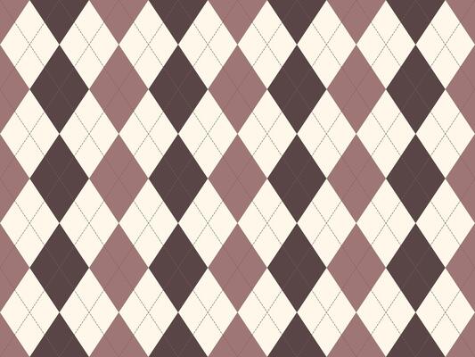 Elegant argyle pattern in muted mauve and brown tones. Perfect for backgrounds, textiles, or branding projects needing a sophisticated, classic feel. Subtle texture adds visual interest.