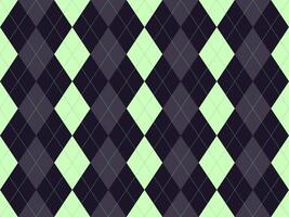 Stylish argyle pattern in muted green and dark gray tones. Perfect for backgrounds, textiles, or fashion designs, this geometric texture offers a modern yet classic feel. vector