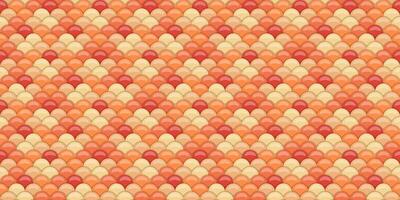 Geometric retro style with pattern seascape. Chic wide to simplicity underwater. Print japan on doodle 2025. vector
