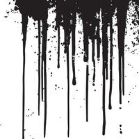 Faded Ink Print Grunge Texture for Retro Typography vector