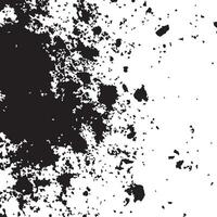 Heavy Spatter Grunge Overlay for Dynamic Textures vector