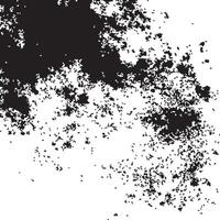Roughly Brushed Grunge Texture with Imperfect Strokes vector