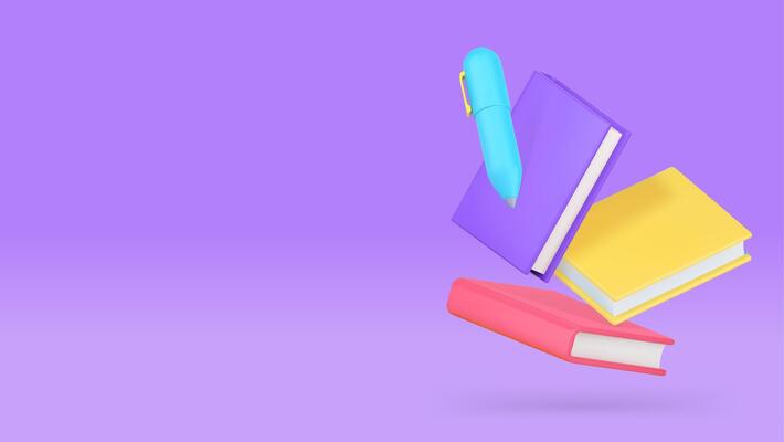 Paperwork planning productivity diary writing notes banner copy space illustration