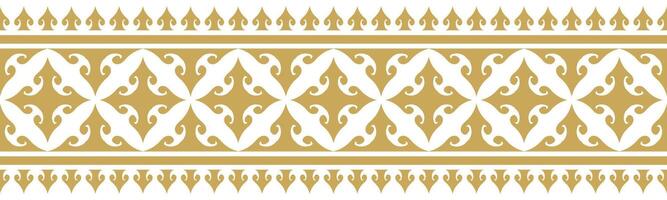 Classic Abstract Pattern in a Vintage Retro Border Style. vector