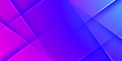 Abstract futuristic 3D background with gradient purple and blue color background. Overlap shadow and lights pattern. vector