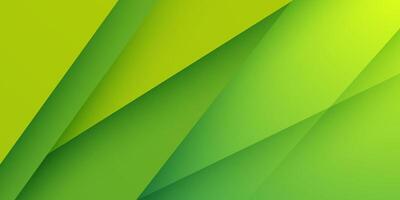 Abstract colorful green 3D background. Papercut shadow concept pattern. vector