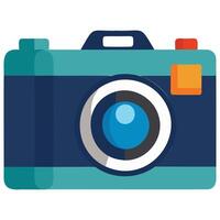 Stylized Camera Icon Design vector