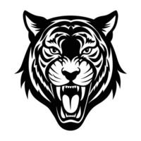 tiger head icon image vector