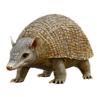 an armadillo on transparent background png