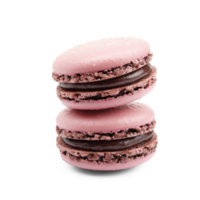 Macarons isolate on transparent background png