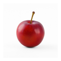 red apple on transparent background png