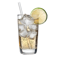 Club Soda isolate on transparent background png