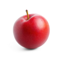 A red apple on transparent background png
