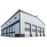 Warehouse isolate on transparent background png