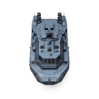 a military vehicle tow view on transparent background png