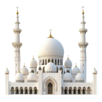 A Mosque isolate on transparent background png
