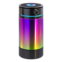 3D Colorful Air Purifier With Modern Design On Transparent Background png