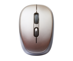 Wireless computer mouse on a transparent background png