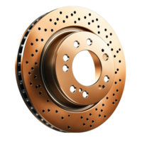 Car brake disk on a transparent background png