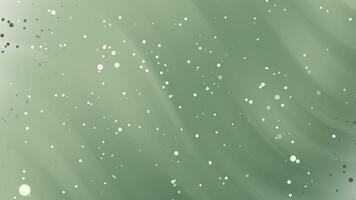 Delicate Sage Green Background with Subtle Particles, image features a soft, sage green backdrop with a gentle, diffused light effect. video