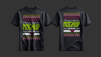 Clean and professional t shirt mockup featuring a blank tshirt for tshirt branding showcase psd