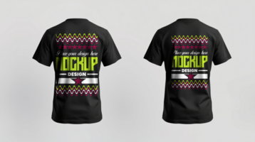 Blank t shirt mockup featuring a high resolution tshirt template for apparel mockup projects psd