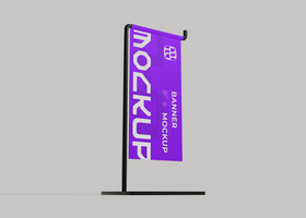 Table Top Banner Mockup for Practical Branding psd