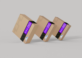 Box Label Package Mockup for Authentic Branding psd