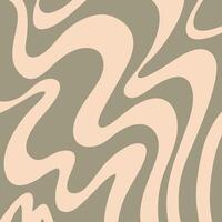 Abstract background with a hand drawn wavy line design vector