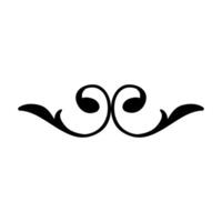 Calligraphic design element. Can be used for cards, invitations, banners, posters, print design. vector