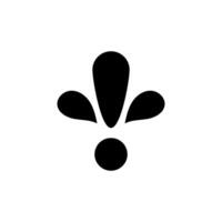 exclamation mark icon. question mark symbol. Flat design style eps 10 vector
