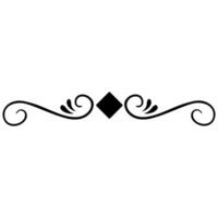 decorative element for design template. Elegant element for design in Eastern style, place for text. Floral black border. Lace illustration for invitations and greeting cards vector