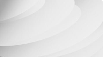 Abstract Layered White Background with Smooth Circular Patterns vector
