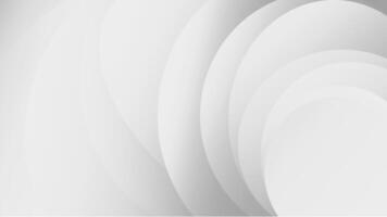 Abstract White Curves Background With Minimalist Style and Smooth Texture Design vector