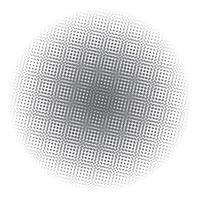 Optical dots radial gradient grey tones vector