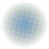 Optical dots radial gradient color vector