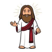 The Divine Gesture of Christ vector