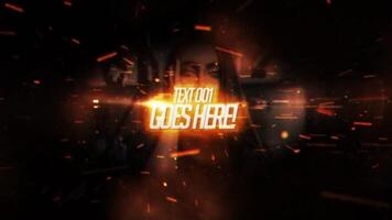 Dark Carbon Cinematic Intro motion_graphic