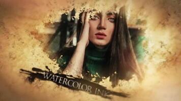 Ink Slideshow Intro motion_graphic