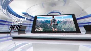 Network Solution Slideshow motion_graphic