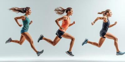 Athlete in motion showcasing speed and technique during a dynamic training session indoors photo