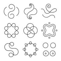 Decorative Frames in Various Colors vector